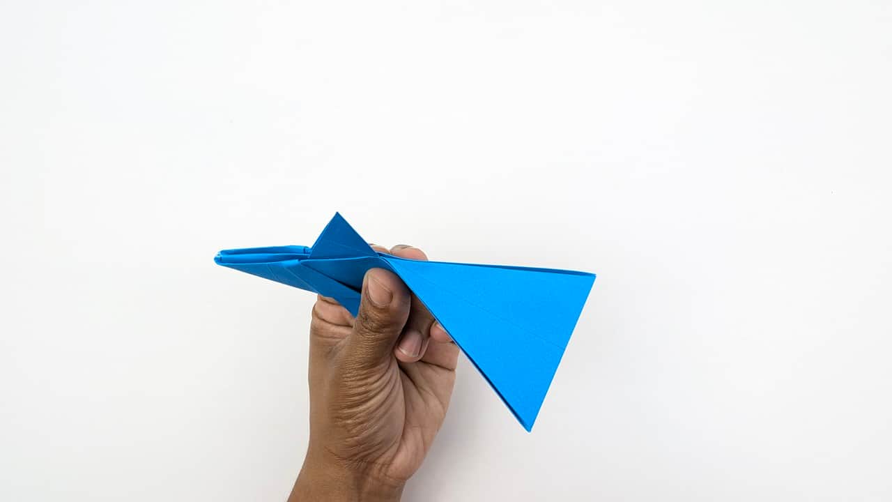 Fold the gill area slightly to create a subtle indent on each side of the head.